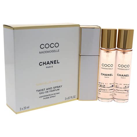 chanel coco mademoiselle eau de parfum 3x20ml|best price chanel coco mademoiselle.